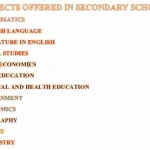 List of Subjects Offered Under Junior & Senior Secondary Schools In Nigeria (2024)